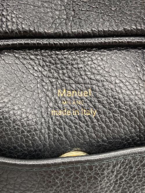 Manuel MILANO（マニュエルミラノ）Manuel MILANO (マニュエルミラノ) ショルダーバッグ ブラックの古着・服飾アイテム