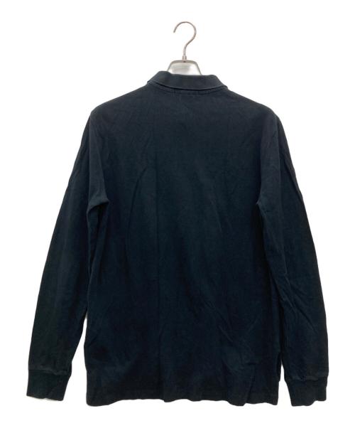 POLO RALPH LAUREN（ポロ・ラルフローレン）POLO RALPH LAUREN (ポロ・ラルフローレン) 長袖ポロシャツ ブラック サイズ:Lの古着・服飾アイテム