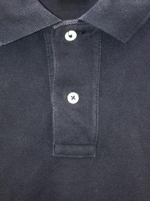 POLO RALPH LAUREN（ポロ・ラルフローレン）POLO RALPH LAUREN (ポロ・ラルフローレン) 長袖ポロシャツ ブラック サイズ:Lの古着・服飾アイテム