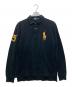POLO RALPH LAUREN（ポロ・ラルフローレン）の古着「長袖ポロシャツ」｜ブラック