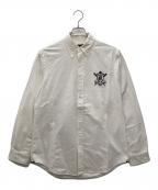 RALPH LAURENラルフローレン）の古着「ボタンダウンシャツ」｜ホワイト