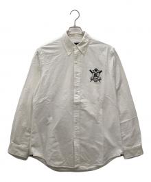 RALPH LAUREN（ラルフローレン）の古着「ボタンダウンシャツ」｜ホワイト