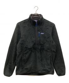 Patagonia（パタゴニア）の古着「リツール・プルオーバー　フリースジャケット」｜ブラック