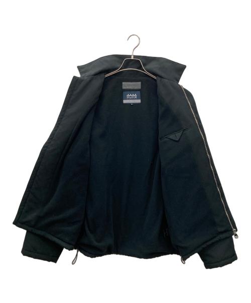 acanthus（アカンサス）acanthus (アカンサス) muta MARINE (ムータマリン) Polartec Fleece Lining Coach Jacket ブラック サイズ:6の古着・服飾アイテム