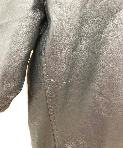 canada sportswear（カナダ スポーツウェア）canada sportswear (カナダ スポーツウェア) レザージャケット ブラック サイズ:Mの古着・服飾アイテム