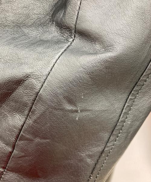 canada sportswear（カナダ スポーツウェア）canada sportswear (カナダ スポーツウェア) レザージャケット ブラック サイズ:Mの古着・服飾アイテム