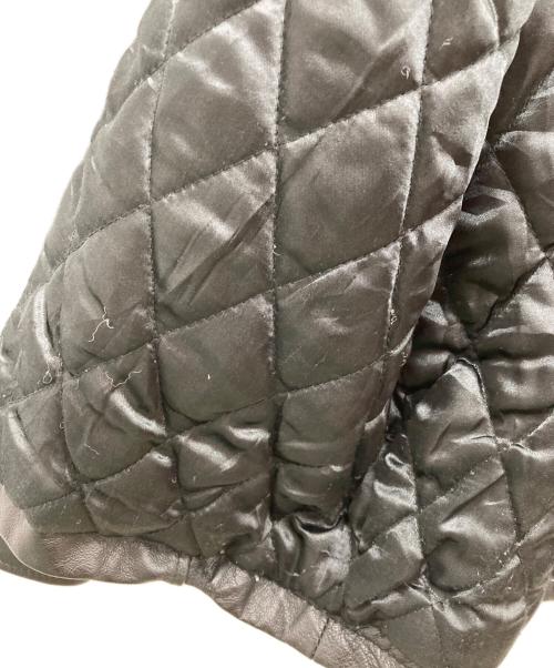 canada sportswear（カナダ スポーツウェア）canada sportswear (カナダ スポーツウェア) レザージャケット ブラック サイズ:Mの古着・服飾アイテム