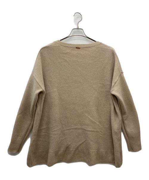 MUSE de Deuxieme Classe（ミューズ ドゥーズィエム クラス）MUSE de Deuxieme Classe (ミューズ ドゥーズィエム クラス) クルーネックニット ベージュ サイズ:表記無しの古着・服飾アイテム