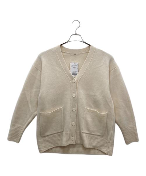 IENA（イエナ）IENA (イエナ) ニットカーディガン アイボリー サイズ:F 未使用品の古着・服飾アイテム