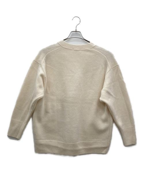 IENA（イエナ）IENA (イエナ) ニットカーディガン アイボリー サイズ:F 未使用品の古着・服飾アイテム