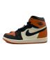 NIKE (ナイキ) ハイカットスニーカー オレンジ×ブラック サイズ:25.5 未使用品：12000円