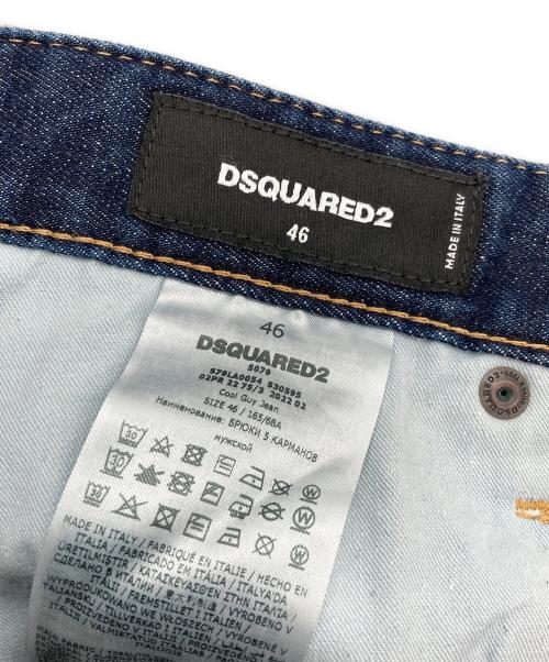 DSQUARED2（ディースクエアード）DSQUARED2 (ディースクエアード) デニムパンツ インディゴ サイズ:46の古着・服飾アイテム