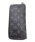 LOUIS VUITTON (ルイ ヴィトン) ジッピーウォレット・ヴェルティカル ブラック：30000円