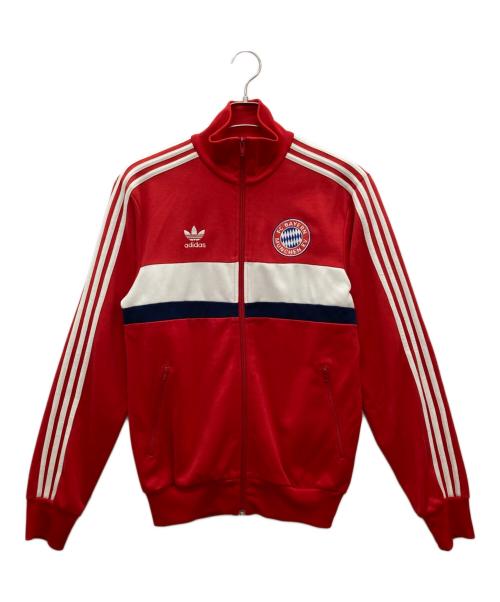 adidas（アディダス）adidas (アディダス) トラックジャケット レッド サイズ:Sの古着・服飾アイテム