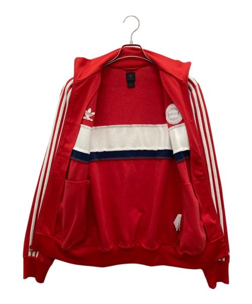 adidas（アディダス）adidas (アディダス) トラックジャケット レッド サイズ:Sの古着・服飾アイテム
