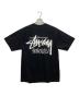 stussy (ステューシー) STOCK HONOLULU TEE ブラック サイズ:M 未使用品：9000円