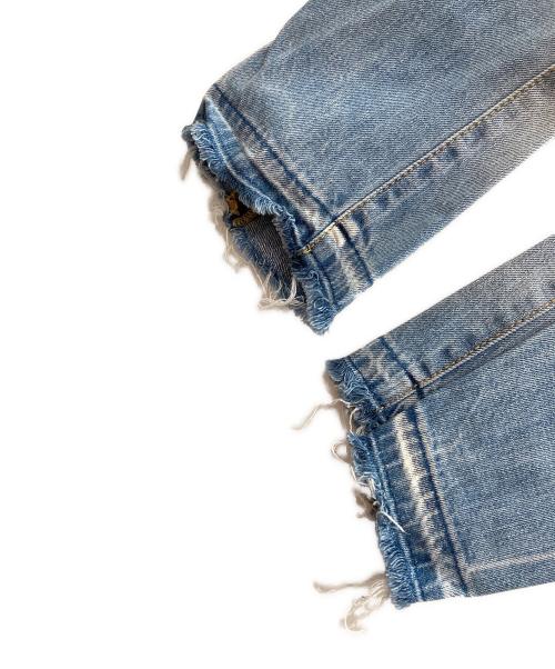 DSQUARED2（ディースクエアード）DSQUARED2 (ディースクエアード) ダメージデニムパンツ インディゴ サイズ:46の古着・服飾アイテム