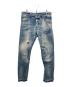 DSQUARED2（ディースクエアード）の古着「ダメージデニムパンツ」｜インディゴ