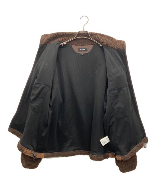 X-LARGE（エクストララージ）X-LARGE (エクストララージ) PANELED BOA FLEECE JACKET ブラウン サイズ:Ｌの古着・服飾アイテム