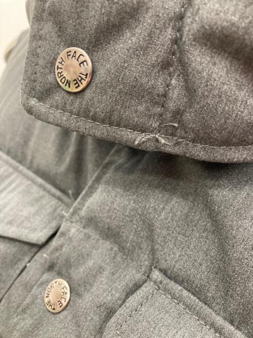 THE NORTHFACE PURPLELABEL（ザ・ノースフェイス パープルレーベル）THE NORTHFACE PURPLELABEL (ザ・ノースフェイス パープルレーベル) 65/35 Hooded Sierra Vest グレー サイズ:Mの古着・服飾アイテム