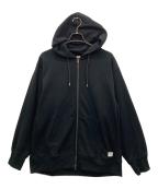NANGAナンガ）の古着「エコ ハイブリッド フルジップパーカー」｜ブラック