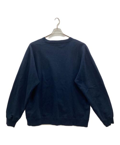 stussy（ステューシー）stussy (ステューシー) クルーネックスウェット ネイビー サイズ:XLargeの古着・服飾アイテム