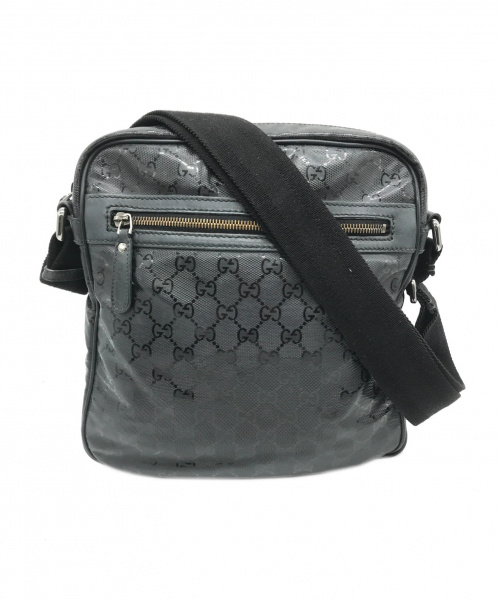 GUCCI（グッチ）GUCCI (グッチ) グッチシマショルダーバッグ ブラック サイズ:実寸サイズをご確認ください。 520981の古着・服飾アイテム