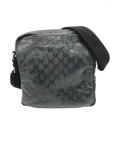 GUCCI（グッチ）GUCCI (グッチ) グッチシマショルダーバッグ ブラック サイズ:実寸サイズをご確認ください。 520981の古着・服飾アイテム