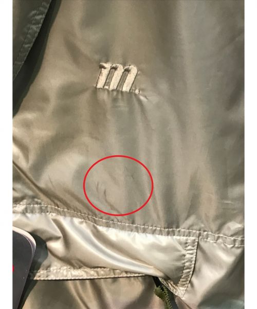 Manastash（マナスタッシュ）Manastash (マナスタッシュ) プルオーバーナイロンレイヤージャケット カーキ サイズ:Mの古着・服飾アイテム