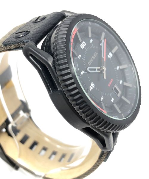 DIESEL（ディーゼル）DIESEL (ディーゼル) 腕時計 クォーツ ROLLCAGE(ロールケージ) サイズ:実寸サイズにてご確認ください。の古着・服飾アイテム