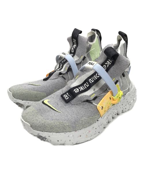 NIKE（ナイキ）NIKE (ナイキ) スニーカー　SPACEHIPPIE03 THIS IS TRASH グレー サイズ:US9.5の古着・服飾アイテム