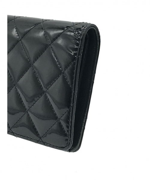 CHANEL（シャネル）CHANEL (シャネル) 長財布 ブラック サイズ:実寸サイズをご確認ください。 マトラッセ　14347512の古着・服飾アイテム