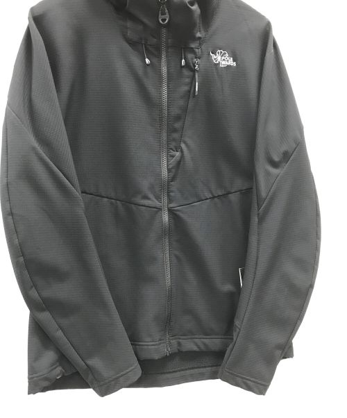 POLEWARDS（ポールワーズ）POLEWARDS (ポールワーズ) ベイパートランスフーディー ブラック サイズ:L 未使用品の古着・服飾アイテム
