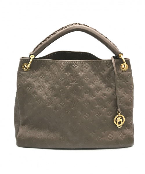 LOUIS VUITTON（ルイ ヴィトン）LOUIS VUITTON (ルイヴィトン) アーツィーMM ブラウン サイズ:MM モノグラム・アンプラント　ワンショルダーバッグ　ハンドバッグの古着・服飾アイテム