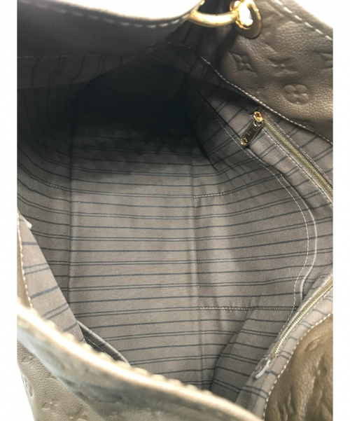 LOUIS VUITTON（ルイ ヴィトン）LOUIS VUITTON (ルイヴィトン) アーツィーMM ブラウン サイズ:MM モノグラム・アンプラント　ワンショルダーバッグ　ハンドバッグの古着・服飾アイテム