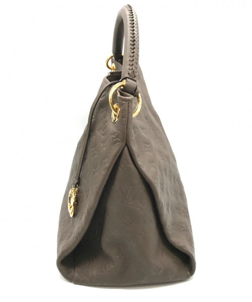 LOUIS VUITTON（ルイ ヴィトン）LOUIS VUITTON (ルイヴィトン) アーツィーMM ブラウン サイズ:MM モノグラム・アンプラント　ワンショルダーバッグ　ハンドバッグの古着・服飾アイテム
