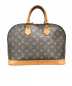 中古・古着 LOUIS VUITTON (ルイヴィトン) モノグラムアルマ ブラウン サイズ:実寸サイズをご確認ください。 ハンドバッグ　トートバッグ　VI0973　旧モデル：24800円