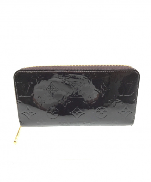 LOUIS VUITTON（ルイ ヴィトン）LOUIS VUITTON (ルイ ヴィトン) モノグラム・ヴェルニ・ジッピー・ウォレット ボルドー サイズ:実寸サイズをご確認下さい。 長財布　CA0177の古着・服飾アイテム