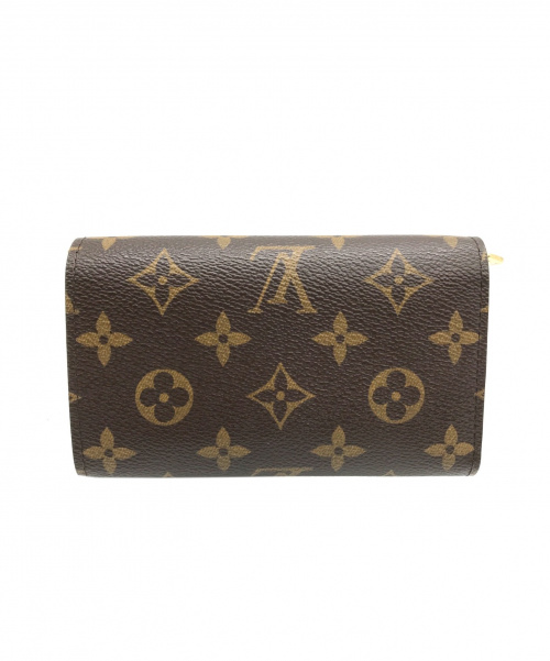 LOUIS VUITTON（ルイ ヴィトン）LOUIS VUITTON (ルイ ヴィトン) モノグラム ポルトフォイユ・トレゾール ブラウン サイズ:実寸サイズをご確認下さい。 二つ折り財布　CA0098の古着・服飾アイテム