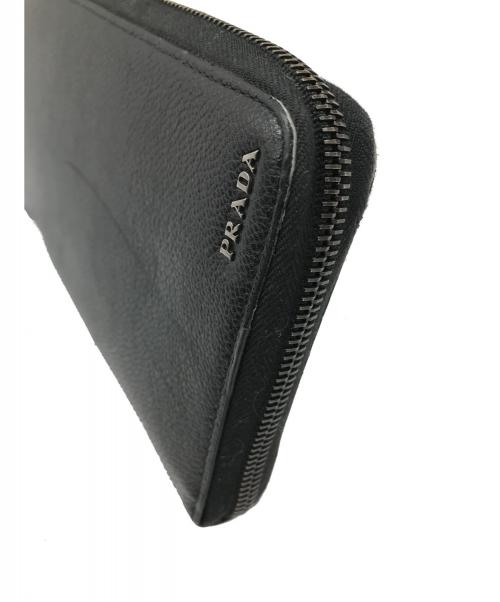 PRADA（プラダ）PRADA (プラダ) トラベルウォレット ブラック サイズ:実寸サイズをご確認ください。の古着・服飾アイテム