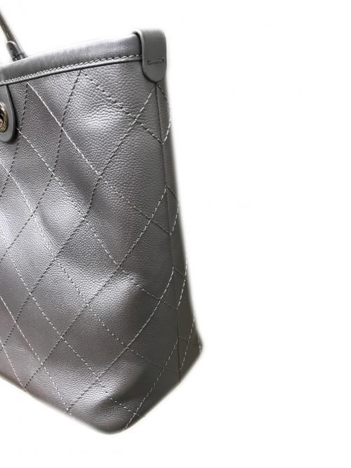 CHANEL（シャネル）CHANEL (シャネル) トートバッグ シルバー サイズ:実寸サイズにてご確認ください。の古着・服飾アイテム