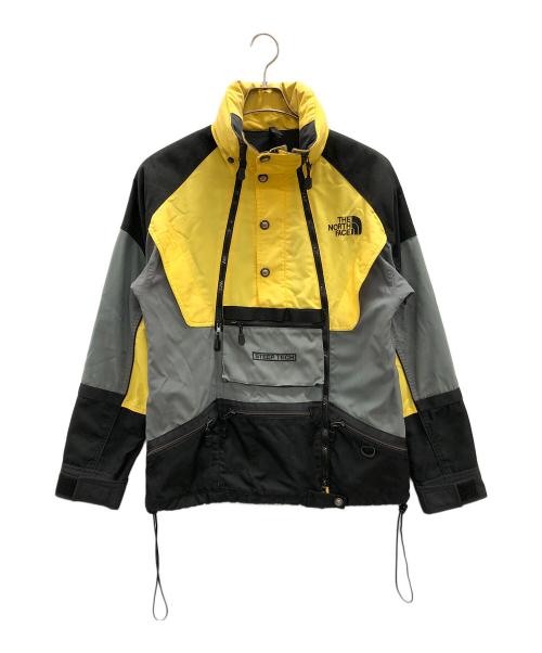 THE NORTH FACE（ザ ノース フェイス）THE NORTH FACE (ザ ノース フェイス) アノラックパーカー イエロー×ブラック×グレー サイズ:実寸サイズにてご確認ください。の古着・服飾アイテム