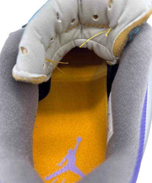 NIKE×UNION（ナイキ×ユニオン）NIKE×UNION (ナイキ×ユニオン) AIR JORDAN4 RETORO SP デザートモス×ターコイズブルー サイズ:25.5の古着・服飾アイテム