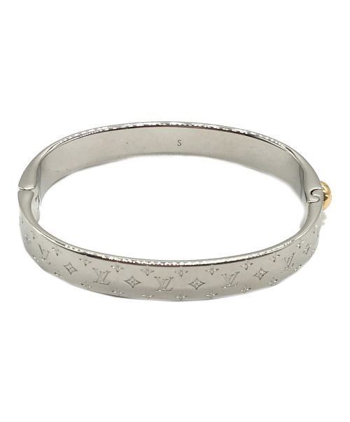 LOUIS VUITTON（ルイ ヴィトン）LOUIS VUITTON (ルイ ヴィトン) カフ・ナノグラム　ブレスレッド　 サイズ:Sの古着・服飾アイテム