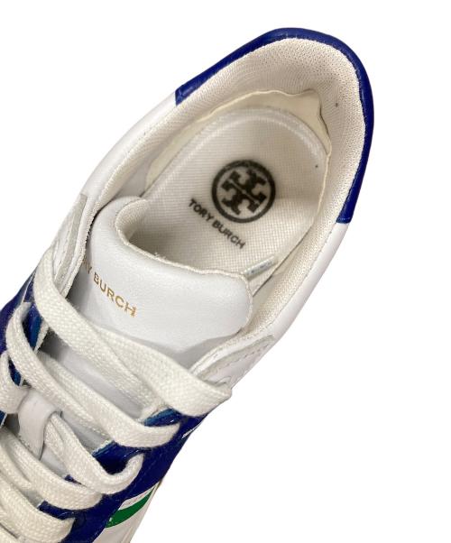 TORY BURCH（トリーバーチ）TORY BURCH (トリーバーチ) スニーカー ホワイト サイズ:24.5cmの古着・服飾アイテム