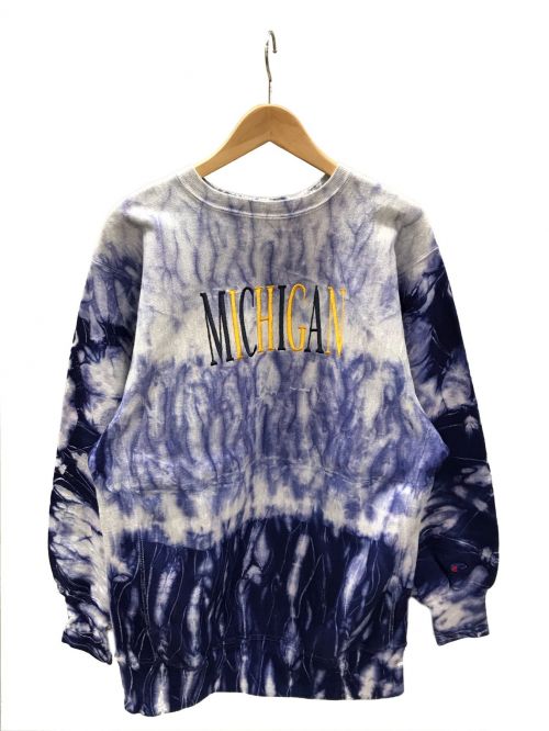 Champion REVERSE WEAVE（チャンピオン リバース ウィーブ）Champion REVERSE WEAVE (チャンピオン リバース ウィーブ) 90’Sリバースウィーブスウェット グレー×パープル サイズ:XXLの古着・服飾アイテム