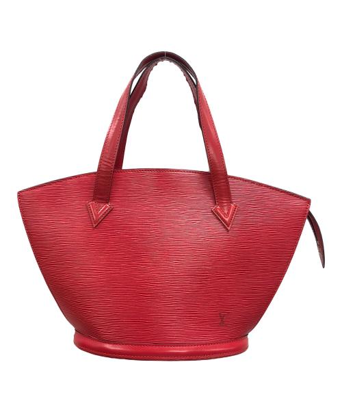 LOUIS VUITTON（ルイ ヴィトン）LOUIS VUITTON (ルイ ヴィトン) トートバッグ エピ サンジャック ショッピング レッド サイズ:実寸サイズにてご確認ください。の古着・服飾アイテム