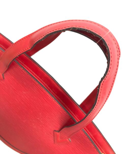 LOUIS VUITTON（ルイ ヴィトン）LOUIS VUITTON (ルイ ヴィトン) トートバッグ エピ サンジャック ショッピング レッド サイズ:実寸サイズにてご確認ください。の古着・服飾アイテム