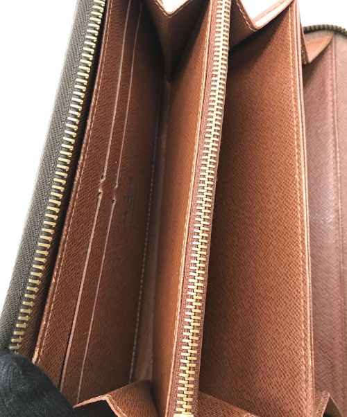 LOUIS VUITTON（ルイ ヴィトン）LOUIS VUITTON (ルイ ヴィトン) モノグラム ジッピー・ウォレット　長財布 ブラウン サイズ:実寸サイズにてご確認ください。の古着・服飾アイテム