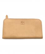 IL BISONTEイル ビゾンテ）の古着「L字ファスナーロングウォレット」｜ヌメ